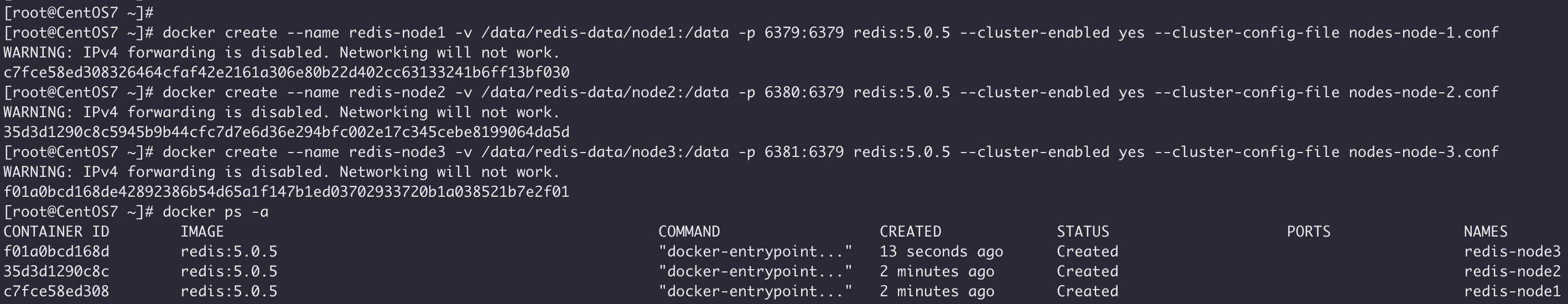 Docker上实现Redis集群搭建