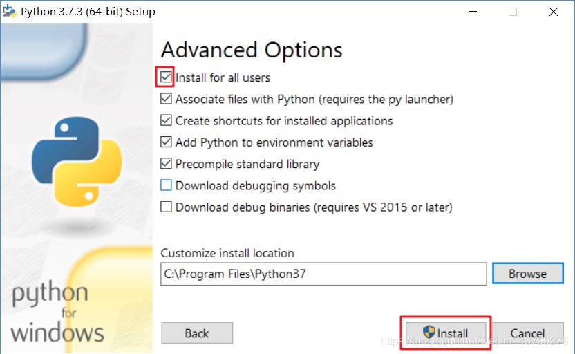 Win10下Python3.7.3安装教程图解