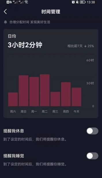 抖音时间管理在哪？抖音时间管理怎么取消？