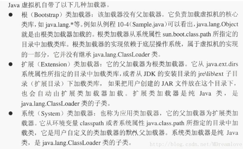 浅谈Java自定义类加载器及JVM自带的类加载器之间的交互关系