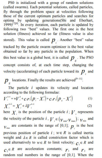 Python实现粒子群算法的示例