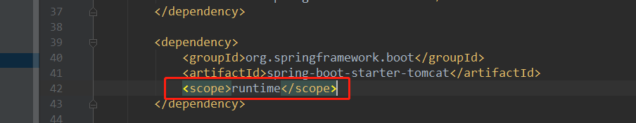 SpringBoot异常： nested exception is java.lang.NoClassDefFoundError: javax/servlet/ServletContext解决方案