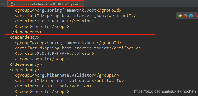 SpringBoot异常： nested exception is java.lang.NoClassDefFoundError: javax/servlet/ServletContext解决方案