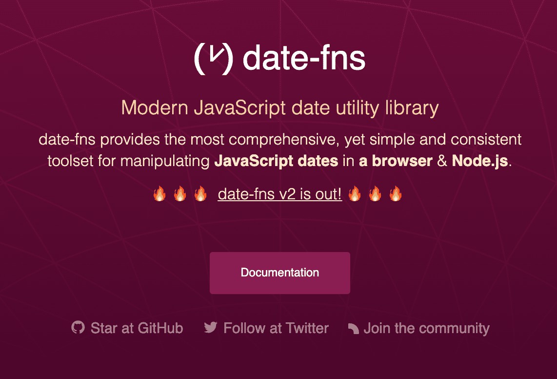 JavaScript日期库date-fn.js使用方法解析