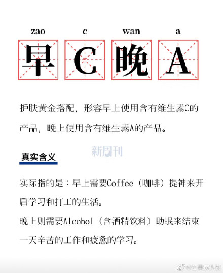 早C晚A什么意思？早C晚A是什么梗？互联网早C晚A含义介绍