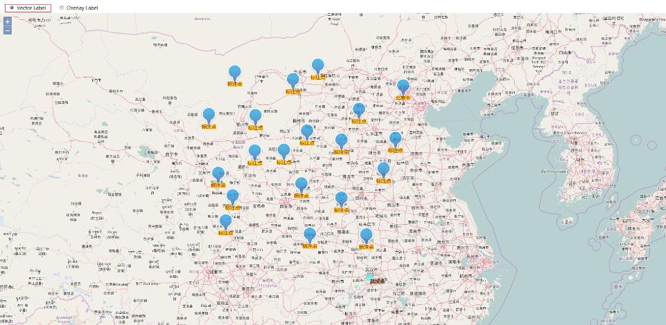 Openlayers绘制地图标注