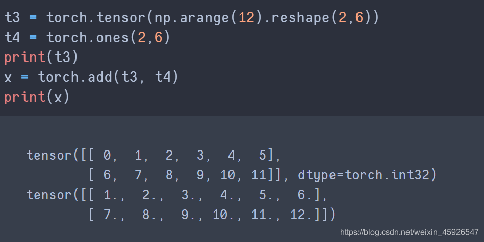 Python深度学习之Pytorch初步使用