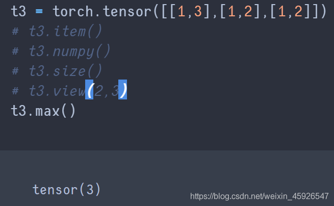 Python深度学习之Pytorch初步使用