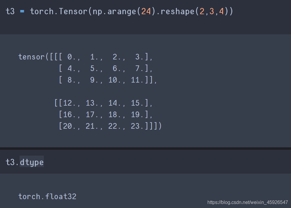 Python深度学习之Pytorch初步使用