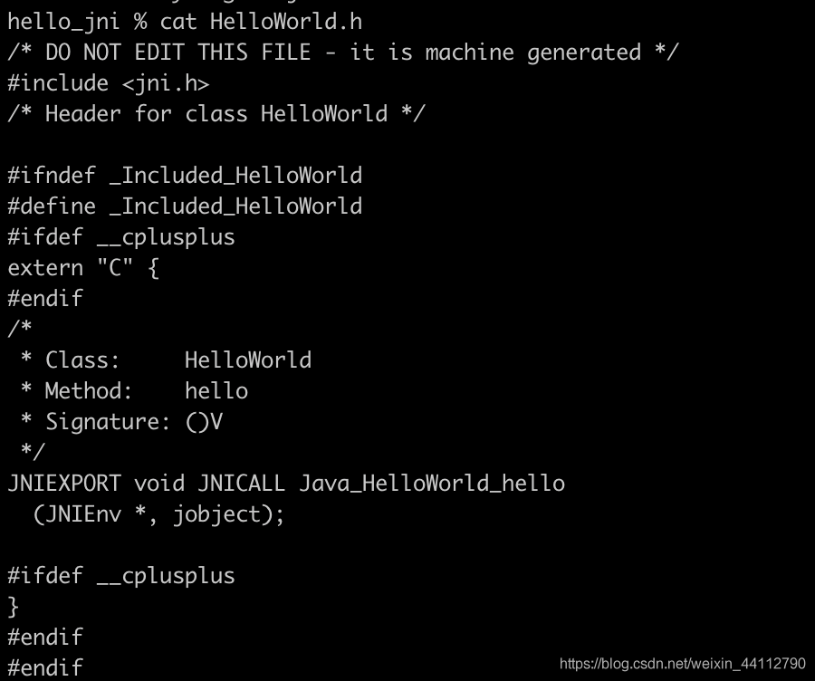 Mac下用Java调用c/c++的思路详解