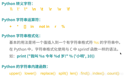 浅谈python数据类型及其操作