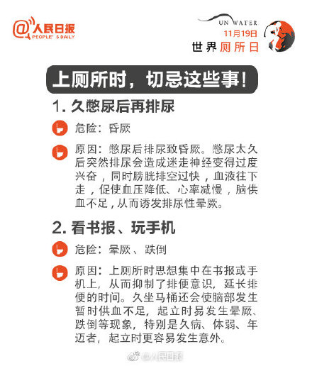 人生超过1.5年的时间在厕所度过 使用厕所12招保卫生