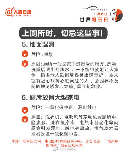 人生超过1.5年的时间在厕所度过 使用厕所12招保卫生