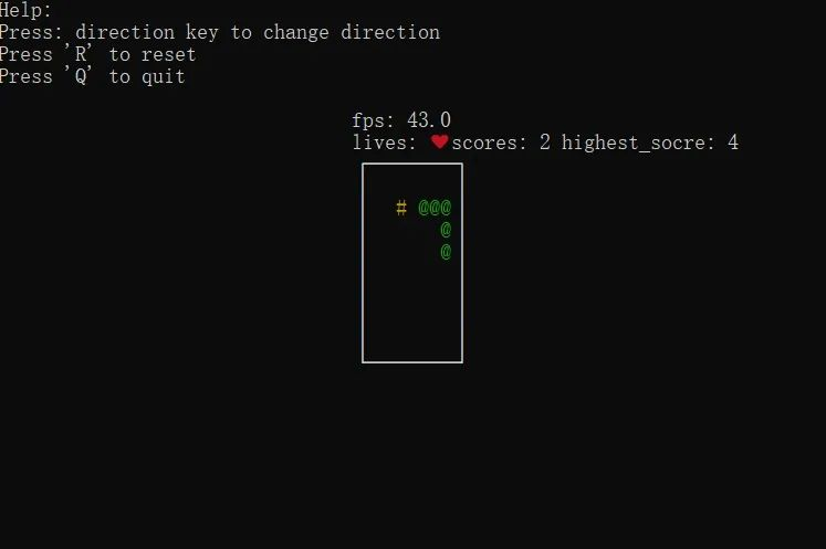 用Python简单实现个贪吃蛇小游戏(保姆级教程)