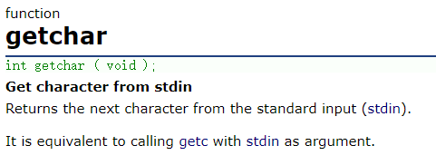 C++中putchar与getchar函数的细节及运用