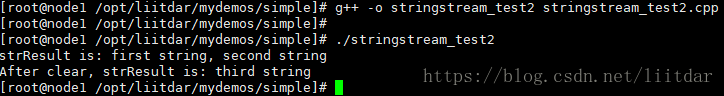 C++ stringstream类用法详解