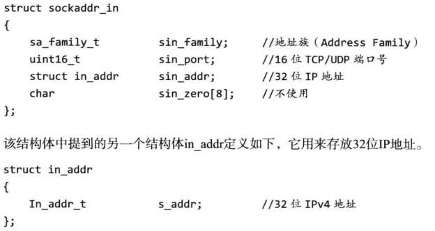 C语言 sockaddr和sockaddr_in案例详解