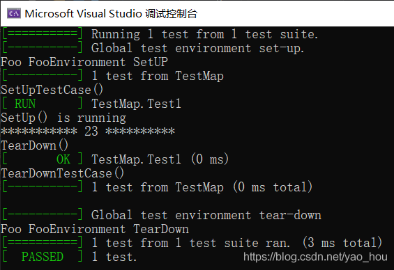 google c++程序测试框架googletest使用教程详解