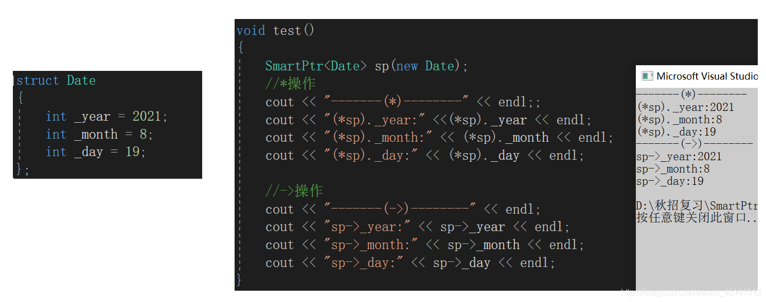 C++11 智能指针的具体使用