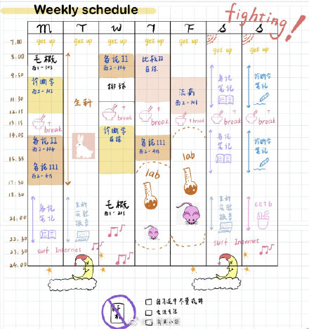 浙大学霸作息表太震撼了！浙大考研党作息表