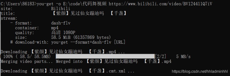 用python做个代码版的小仙女蹦迪视频