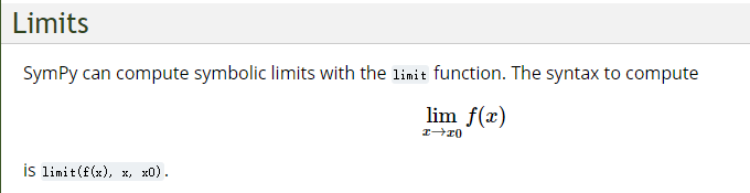 python机器学习高数篇之函数极限与导数