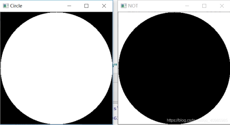 超详细注释之OpenCV按位AND OR XOR和NOT