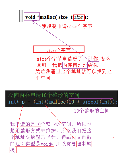 C语言编程C++动态内存分配示例讲解