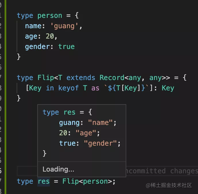 TypeScript类型体操：索引类型的映射再映射