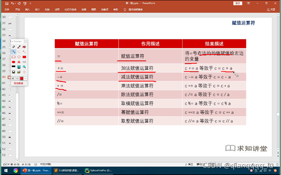 python基础之基本运算符