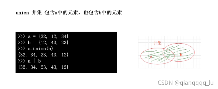 python基础之集合