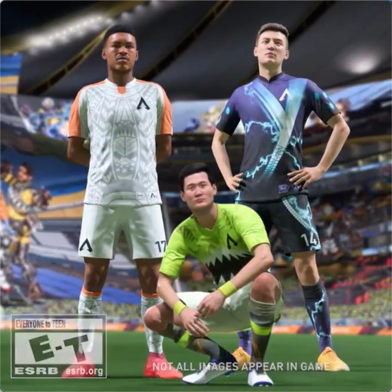 《Apex英雄》联动FIFA 推出三款角色新皮肤