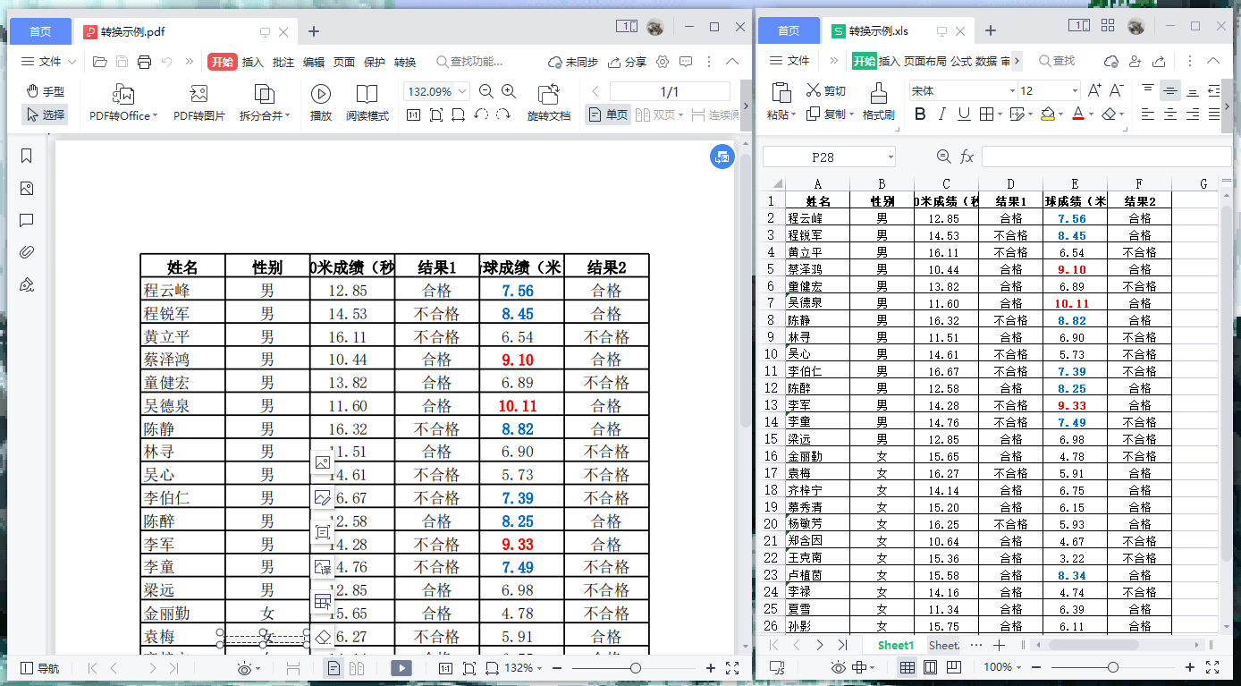 pdf转excel怎么保持原格式不变？这样操作就行了