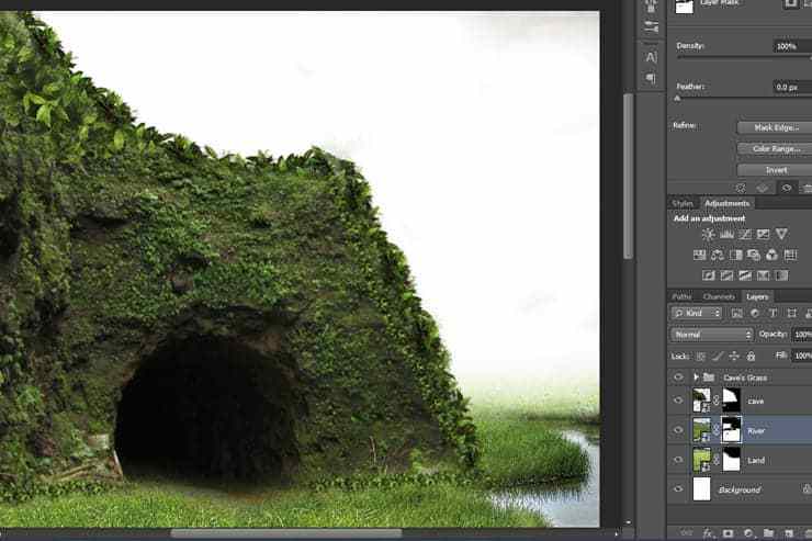 在 Photoshop 中创建饥饿的熊合成，VV云课堂教程