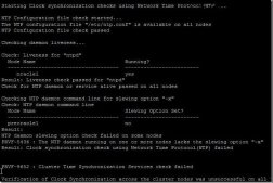 Oracle RAC集群时间同步告警PRVF-5436&amp;PRVF-9652