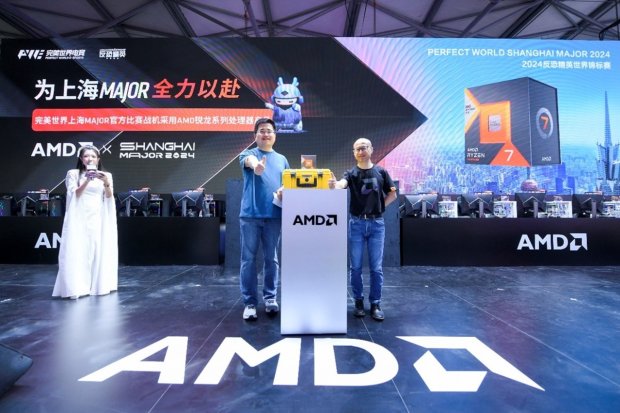 AI+游戏 AMD ChinaJoy2024为热爱全力以赴！