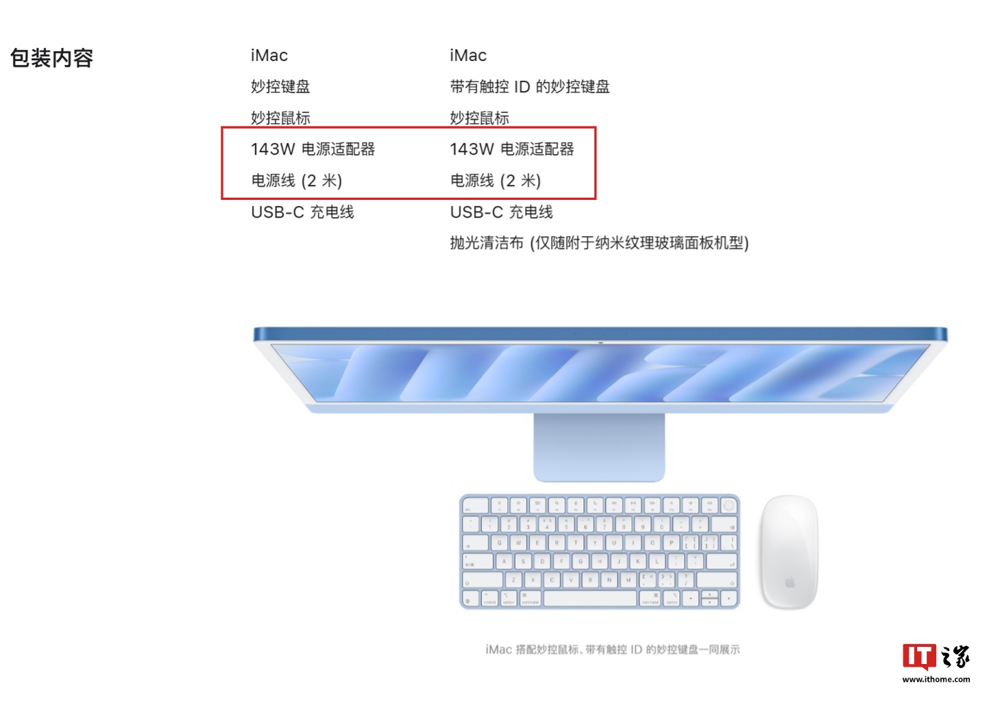 苹果 70/96/140W USB-C 电源适配器兼容 2024 款 Mac mini 与 iMac